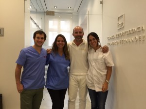 Telmo Iceta, Joana Planas, Dr. Leandro Fernández y Marie Rogé.